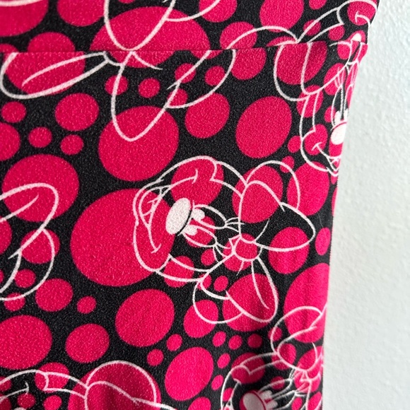 Vibrant Pink disney Lularoe one size Leggings - Picture 2 of 4